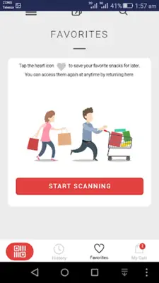 Snack Scanner android App screenshot 0